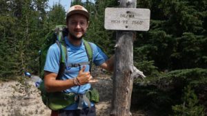 Harry Firth trekking for prostate cancer